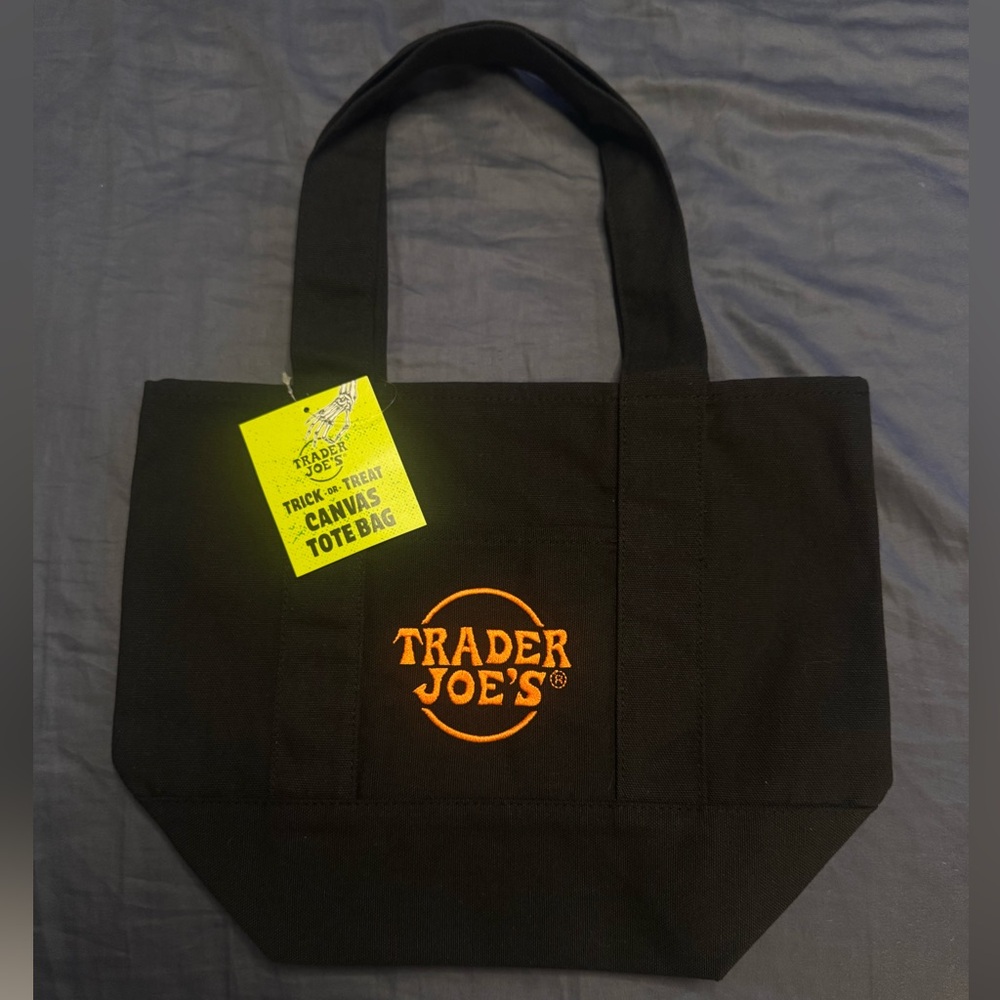 Trader Joe's Mini Canvas Tote Bag